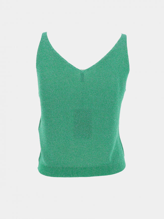 Débardeur paillettes shina vert femme - Only