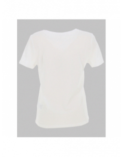 T-shirt sally life blanc rouge femme - Only