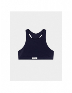 Maillot de bain 2 pièce racerback bleu fille - Puma