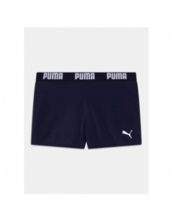 Maillot de bain shorty logo bleu marine garçon - Puma