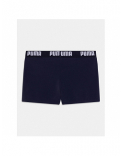 Maillot de bain shorty logo bleu marine garçon - Puma