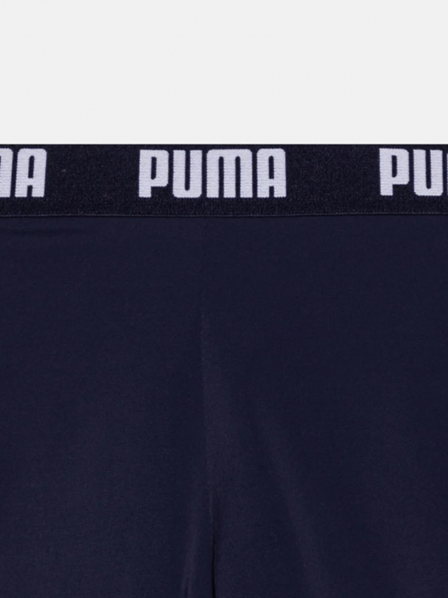 Maillot de bain shorty logo bleu marine garçon - Puma