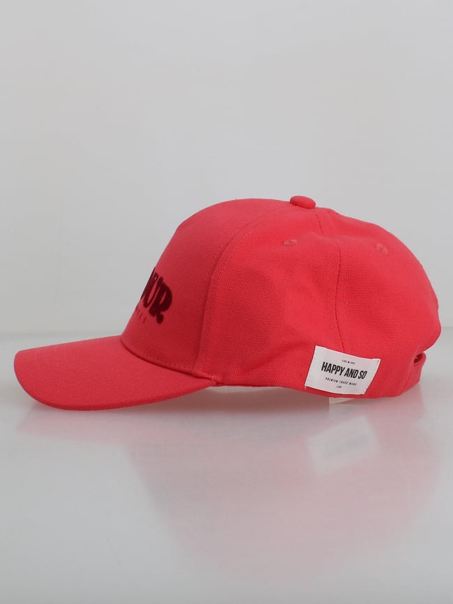 Casquette ajaccio fushia femme - Happy and So