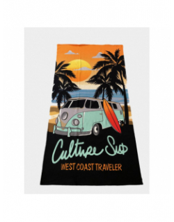 Serviette de plage sabaro van life surf - Culture Sud