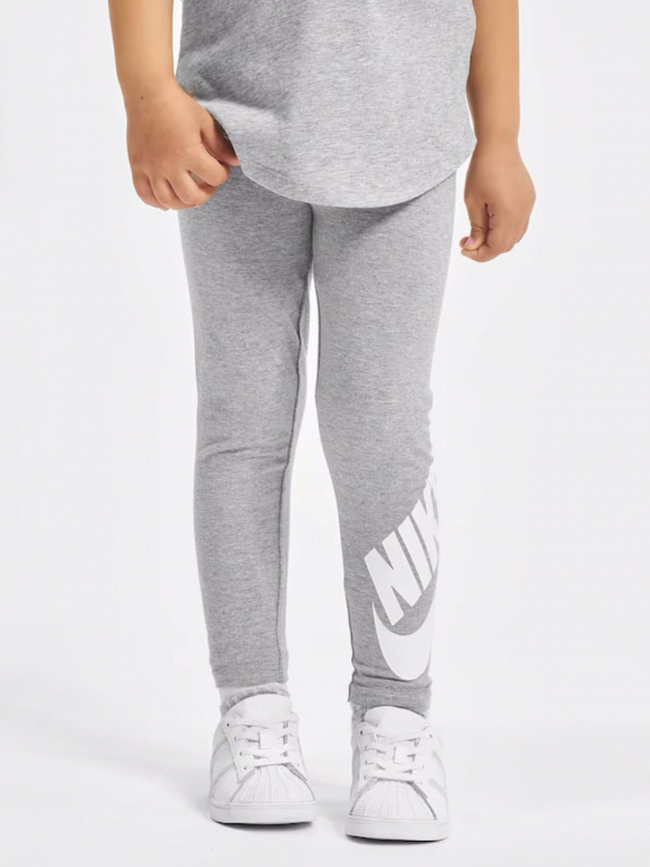 Legging sportswear gris chiné fille - Nike