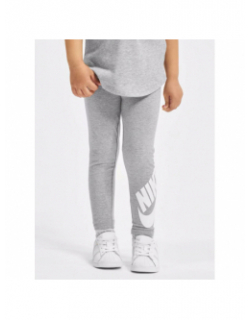 Legging sportswear gris chiné fille - Nike