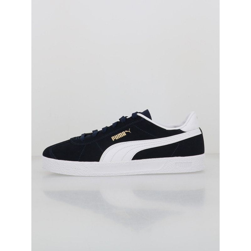 Baskets t-club bleu marine blanc homme - Puma