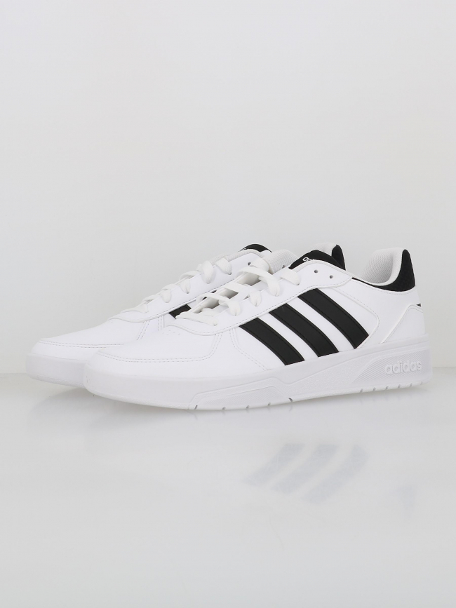 Baskets courtbeat blanc noir homme - Adidas