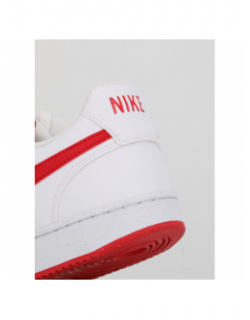 Baskets court vision blanc rouge homme - Nike