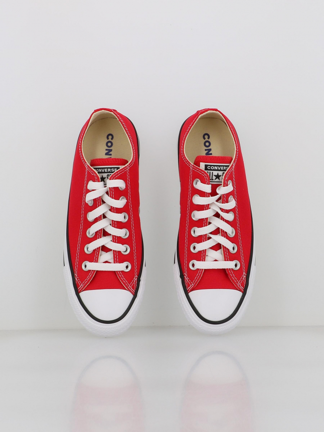 Converse chuck taylor all star basses rouge wimod