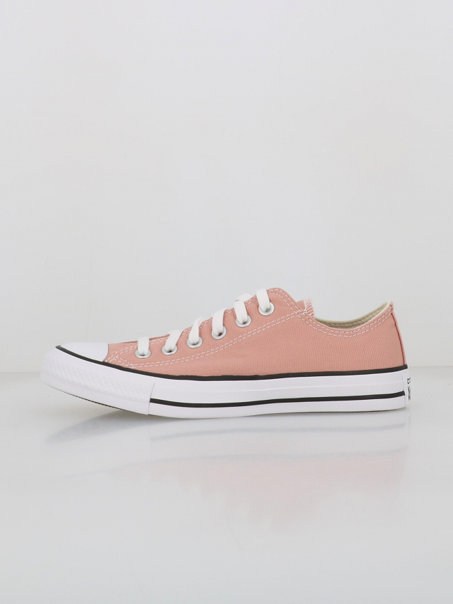 Converse basses toile chuck taylor all star rose femme