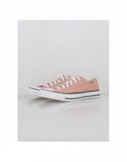 Converse basses toile chuck taylor all star rose femme