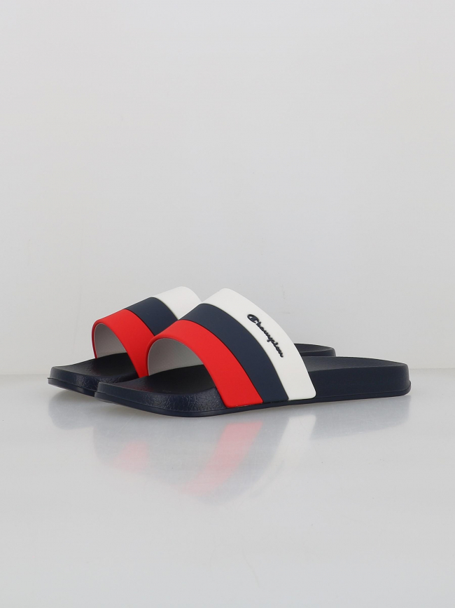 Claquettes all american slide bleu marine enfant - Champion