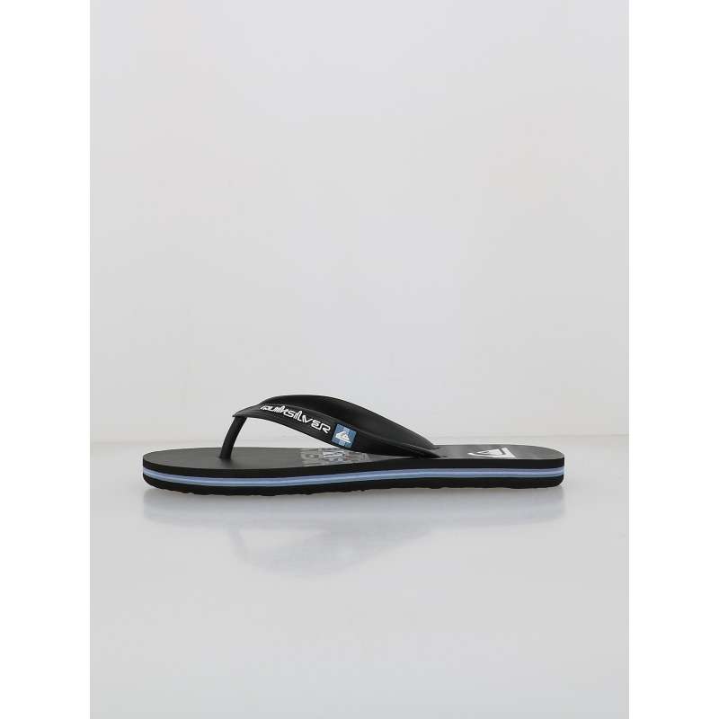 Tongs molokai stripe noir homme - Quiksilver