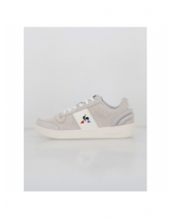 Baskets en cuir olympia optical gris homme - Le Coq Sportif