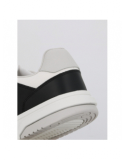 Baskets en cuir brooklyn noir blanc homme - Tommy Jeans