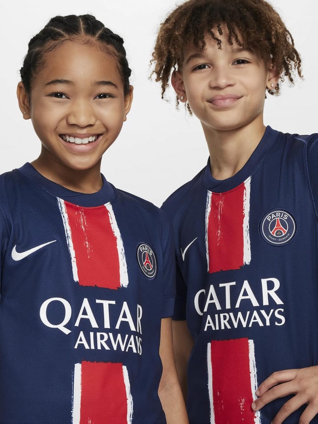 Maillot de football psg 24-25 bleu enfant - Nike