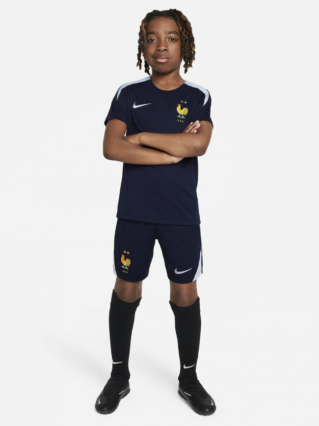 Short de football fff bleu marine enfant - Nike