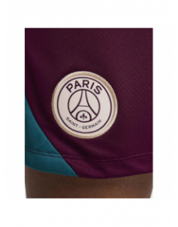 Short de football PSG 24-25 violet/vert homme - Nike