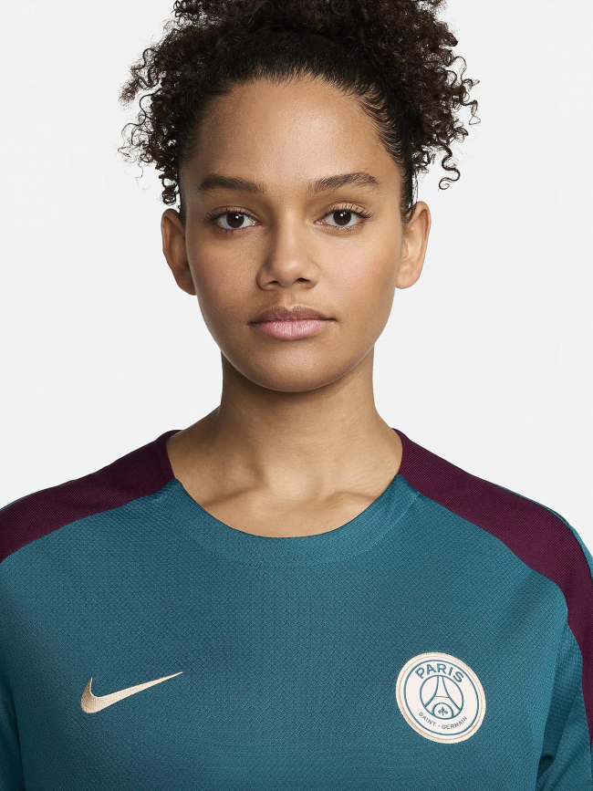 Maillot d'entrainement 24-25 PSG vert/violet homme - Nike