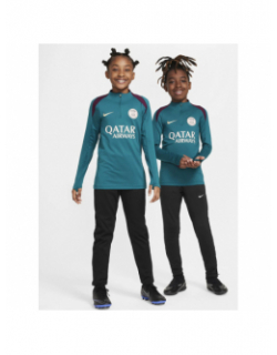 Sweat de football PSG 24-25 vert/violet enfant - Nike