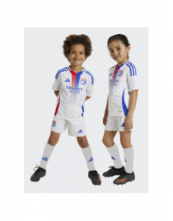 Ensemble de football olympique lyonnais blanc enfant - Adidas