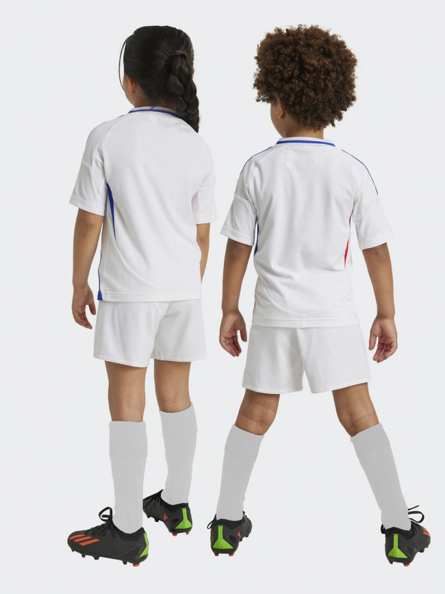 Ensemble de football olympique lyonnais blanc enfant - Adidas