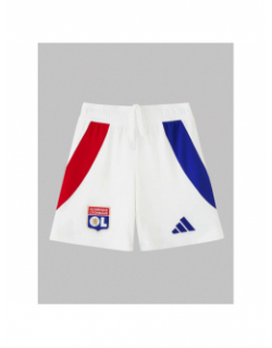 Short de football olympique lyonnais blanc enfant - Adidas