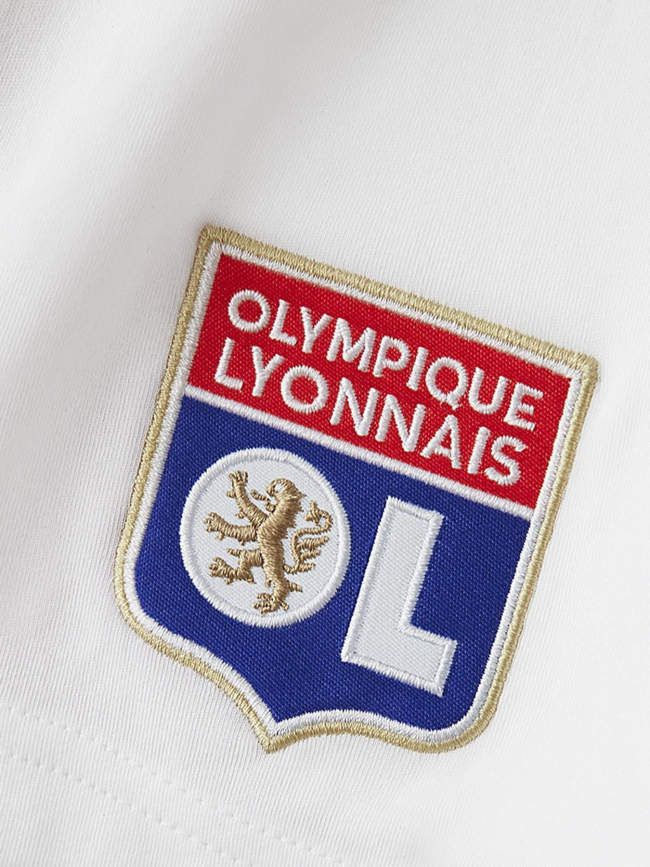 Short de football olympique lyonnais blanc enfant - Adidas