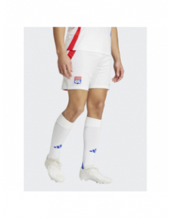 Short de football olympique lyonnais blanc homme - Adidas