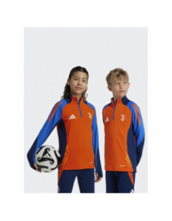 Sweat de football Juventus Turin orange enfant - Adidas