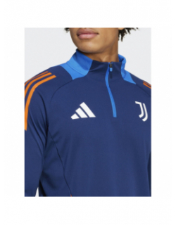 Sweat de football juventus bleu marine orange homme - Adidas