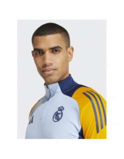 Sweat de football real madrid bleu/orange homme - Adidas