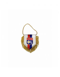 Fanion blason olympique lyonnais mini blanc - OL