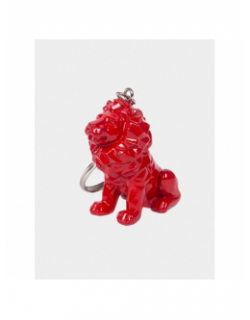 Porte-clé lion blason olympique lyonnais rouge - OL