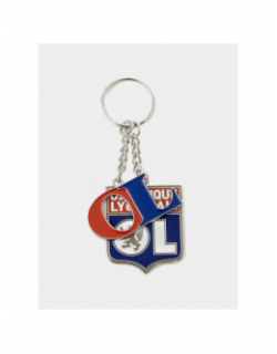 Porte-clé blason olympique lyonnais bleu - OL