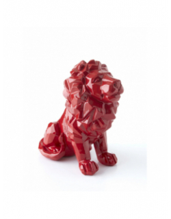 Statuette lion officielle rouge - Olympique Lyonnais