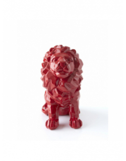 Statuette lion officielle rouge - Olympique Lyonnais