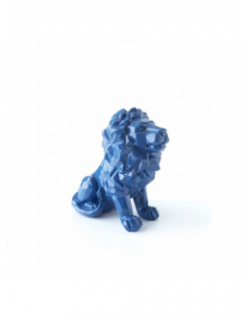 Statuette lion olympique lyonnais officielle bleu - OL