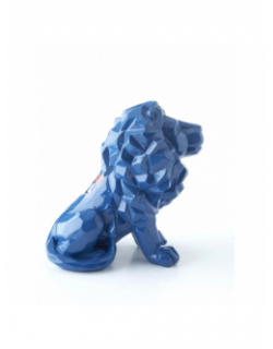 Statuette lion olympique lyonnais officielle bleu - OL