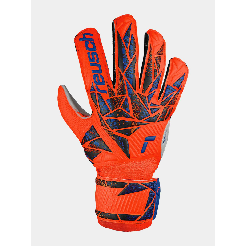 Gants de football attrakt solid orange enfant - Reusch