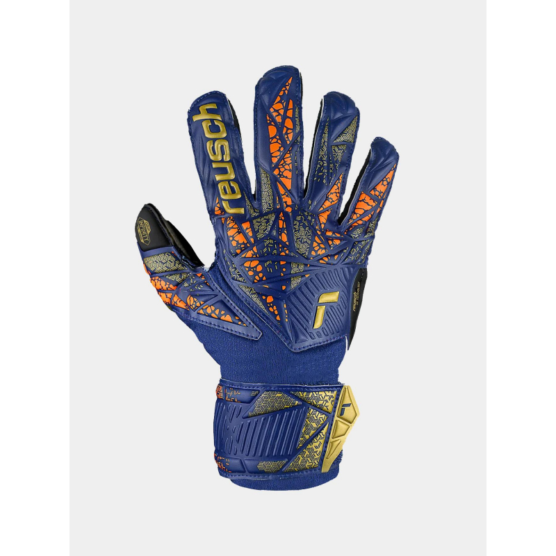 Gants attrakt infinity finger bleu enfant - Reusch