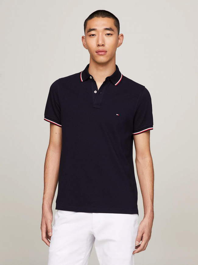 Polo core bleu marine homme - Tommy Hilfiger