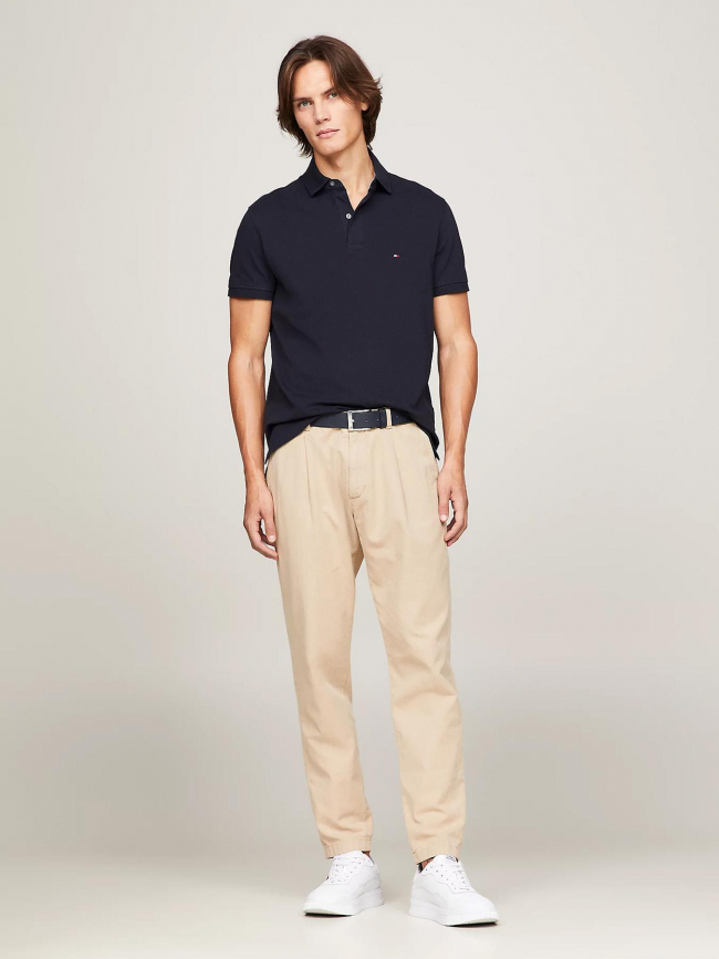 Polo 1985 regular bleu marine homme - Tommy Hilfiger