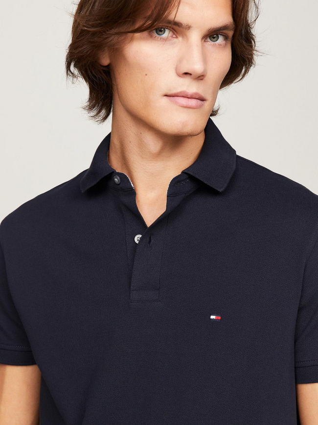 Polo 1985 regular bleu marine homme - Tommy Hilfiger