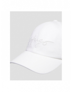 Casquette ally-j logo blanc femme - Hugo