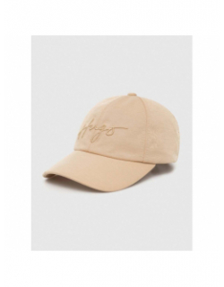 Casquette ally-j logo beige femme - Hugo