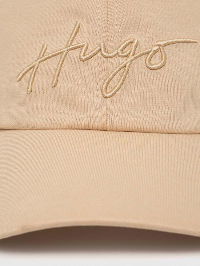 Casquette ally-j logo beige femme - Hugo