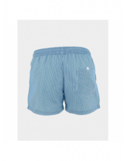 Short de bain rayé surf oslo bleu garçon - Lagon Bleu