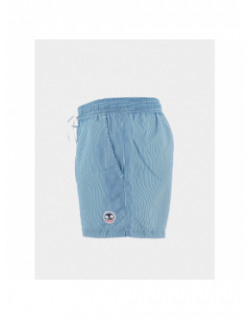 Short de bain rayé surf oslo bleu garçon - Lagon Bleu